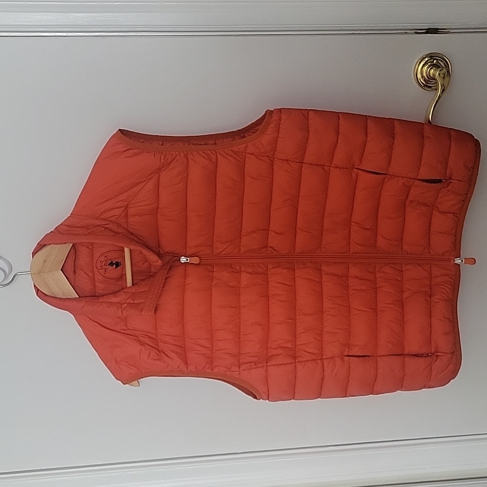 Save the Duck Sleeveless puffer vest Sz L